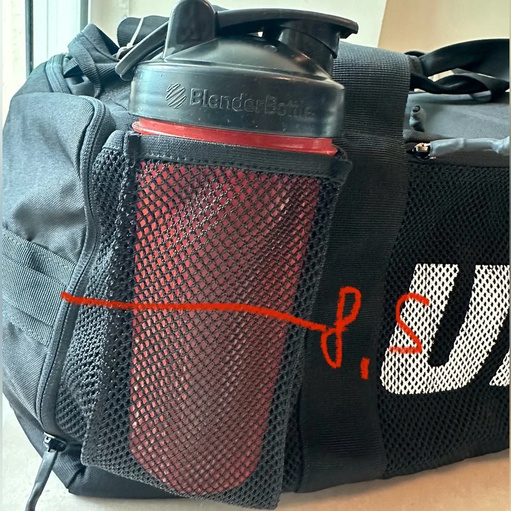 The Authentic Reebok UFC Duffle Bag Black New no tag! Never used!